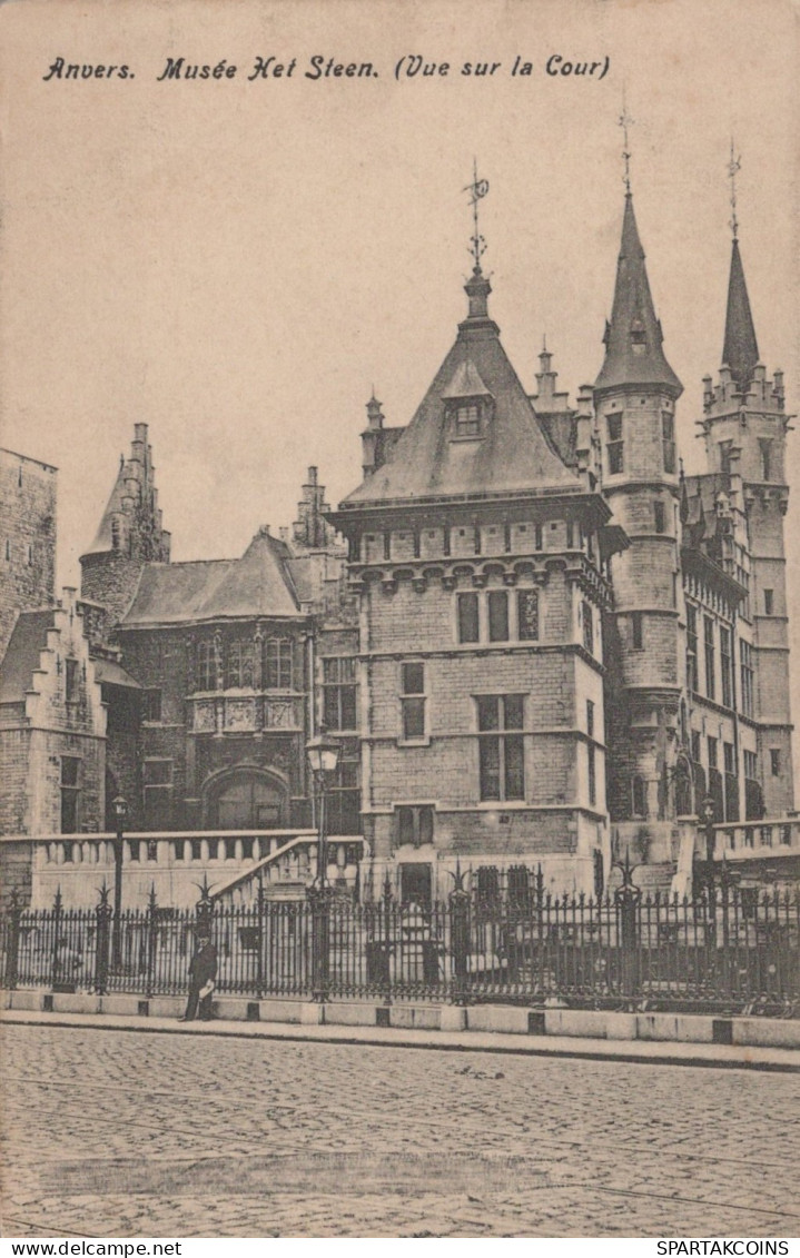 BELGIEN ANTWERPEN Schiff Postkarte CPA Unposted #PAD269.DE - Antwerpen