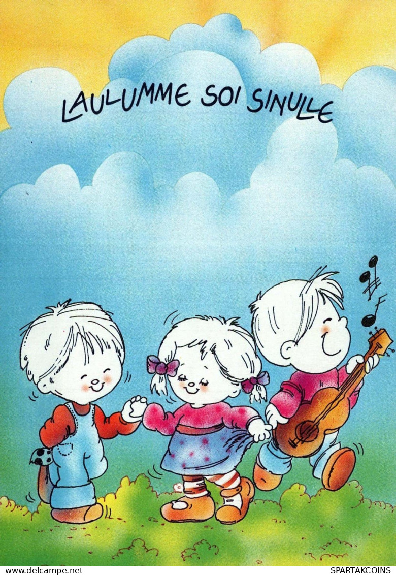 KINDER HUMOR Vintage Ansichtskarte Postkarte CPSM #PBV276.DE - Cartes Humoristiques