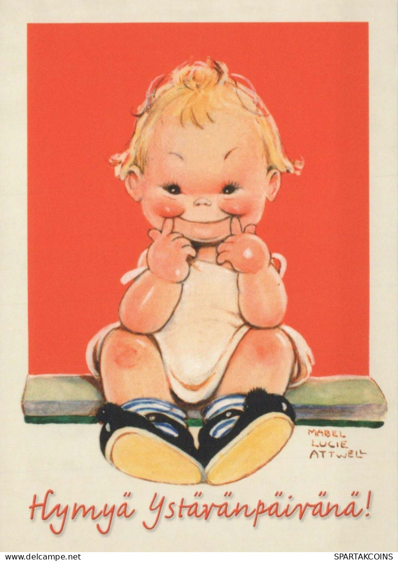 KINDER HUMOR Vintage Ansichtskarte Postkarte CPSM #PBV154.DE - Cartes Humoristiques