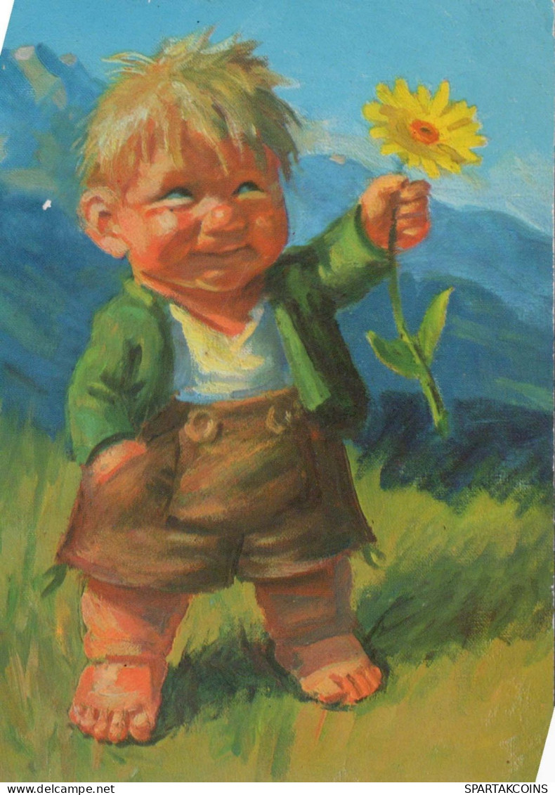 KINDER Portrait Vintage Ansichtskarte Postkarte CPSM #PBU908.DE - Abbildungen