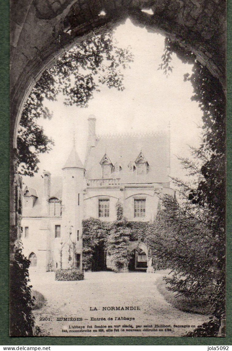 76 / JUMIEGES - Entrée De L'Abbaye - Jumieges