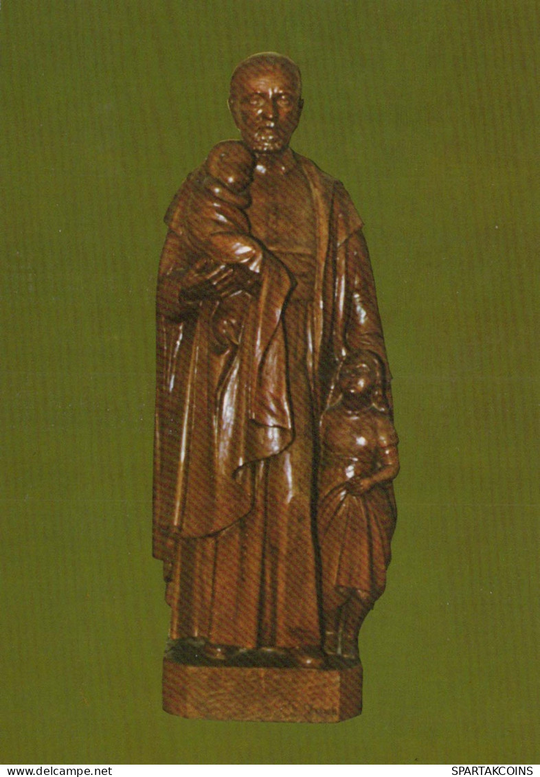 MALEREI SAINTS Christentum Religion Vintage Ansichtskarte Postkarte CPSM #PBQ181.DE - Quadri, Vetrate E Statue