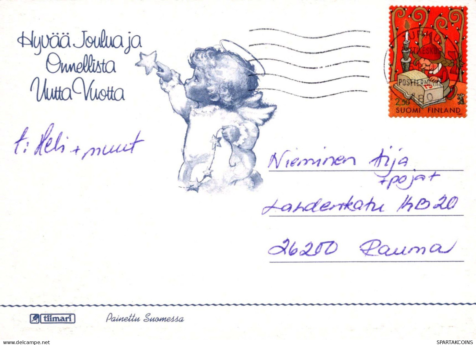 JESUS CHRISTUS Jesuskind Weihnachten Religion Vintage Ansichtskarte Postkarte CPSM #PBP672.DE - Jezus