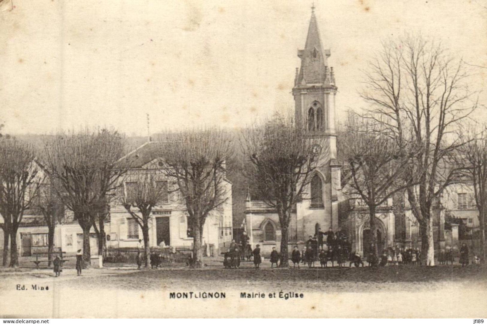 France > [95] Val D'Oise > Montlignon - Mairie Et Eglise - 15091 - Montlignon