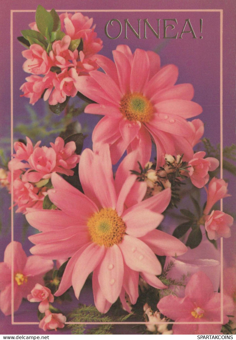 FLOWERS Vintage Ansichtskarte Postkarte CPSM #PAR249.DE - Fleurs