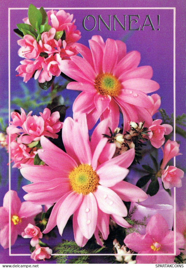 FLOWERS Vintage Ansichtskarte Postkarte CPSM #PAR249.DE - Bloemen