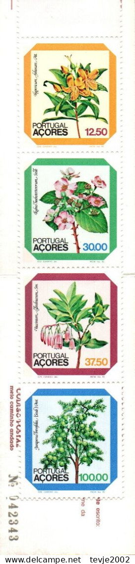 Portugal Azoren 1983 - Markenheftchen Mi.Nr. 3 - Postfrisch MNH - Blumen Flowers - Sonstige & Ohne Zuordnung