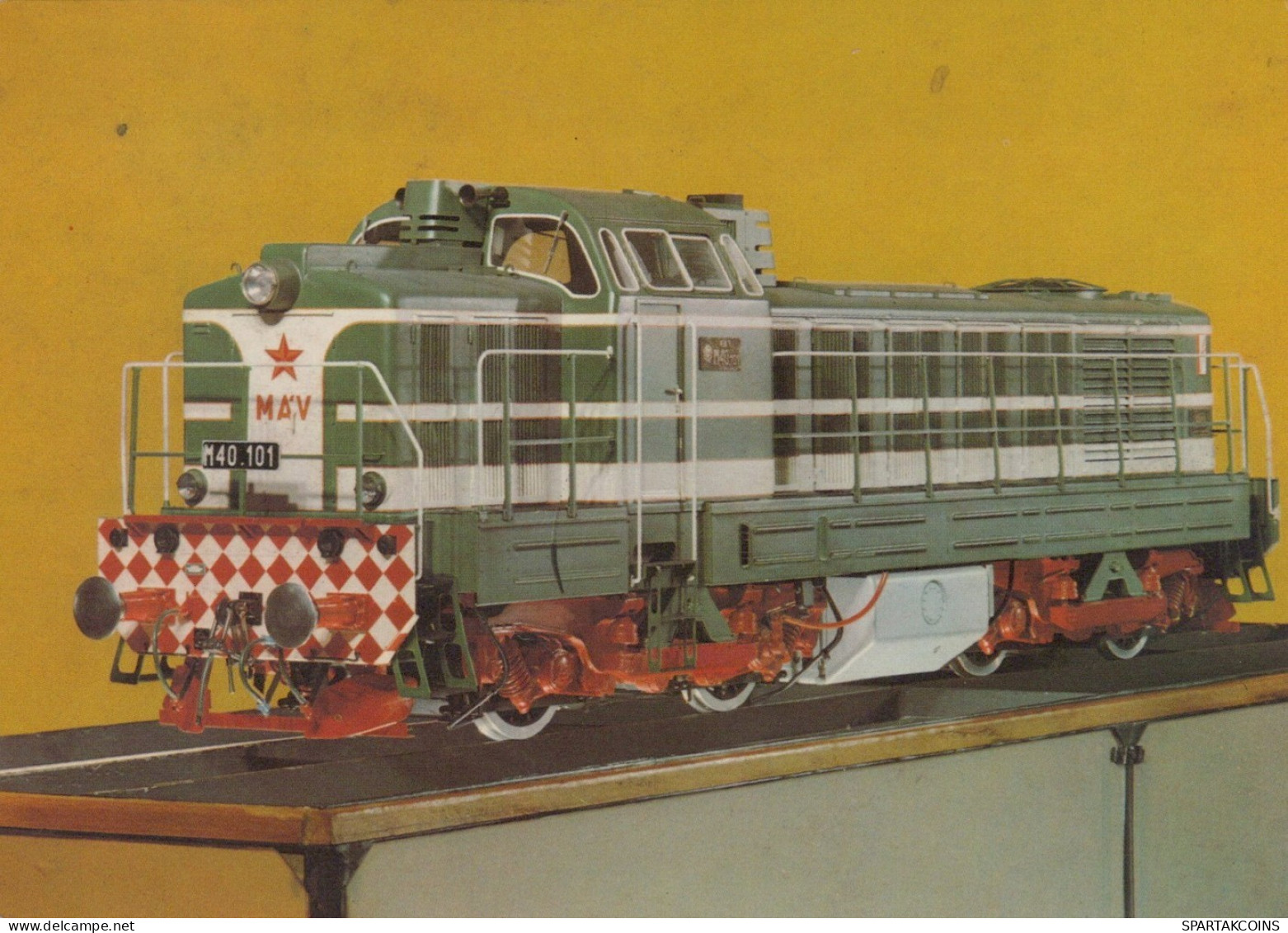 ZUG Schienenverkehr Eisenbahnen Vintage Ansichtskarte Postkarte CPSM #PAA744.DE - Trains