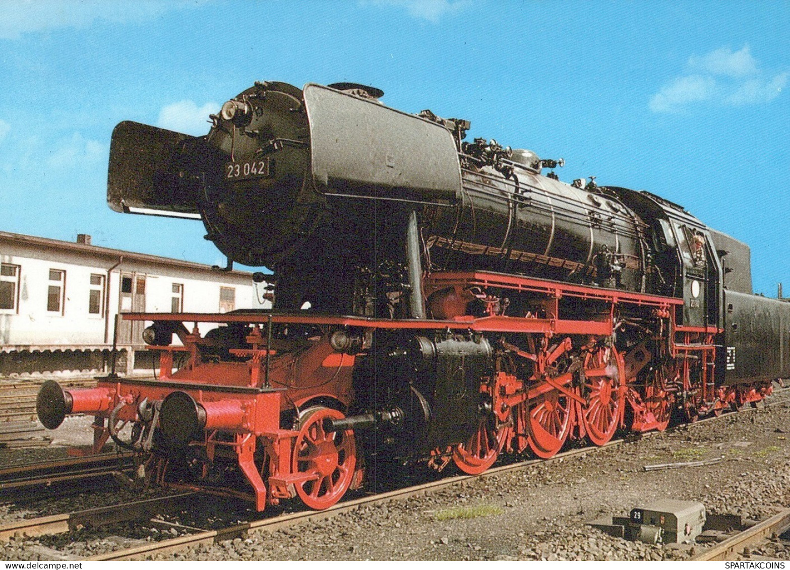 ZUG Schienenverkehr Eisenbahnen Vintage Ansichtskarte Postkarte CPSM #PAA875.DE - Trenes