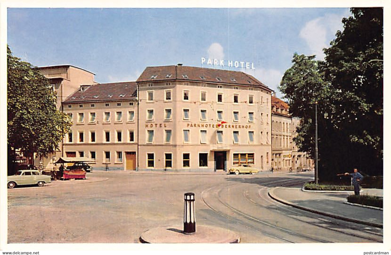 Schweiz - Basel (BS) Park-Hotel Bernerhof Elisabethenstraße 62 - Verlag J. Kleiner  - Basilea