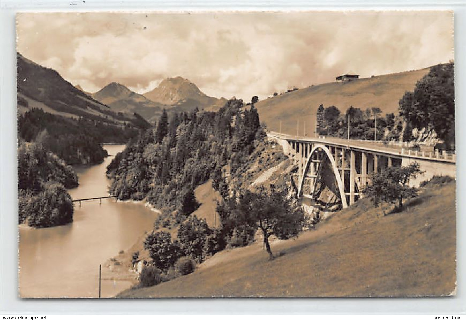 Suisse - Charmey (FR) Lac De Montsalvens - Pont Du Javroz - Le Meléson - Ed. S. Glasson 783 - Charmey