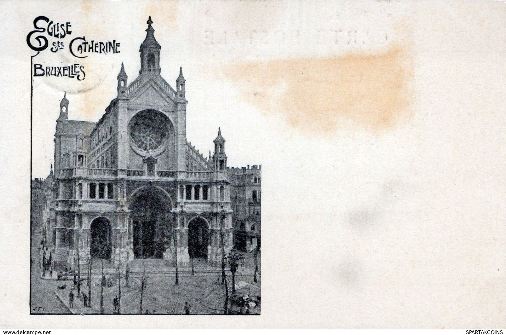 BÉLGICA BRUSELAS Postal CPA #PAD977.ES - Bruxelles-ville