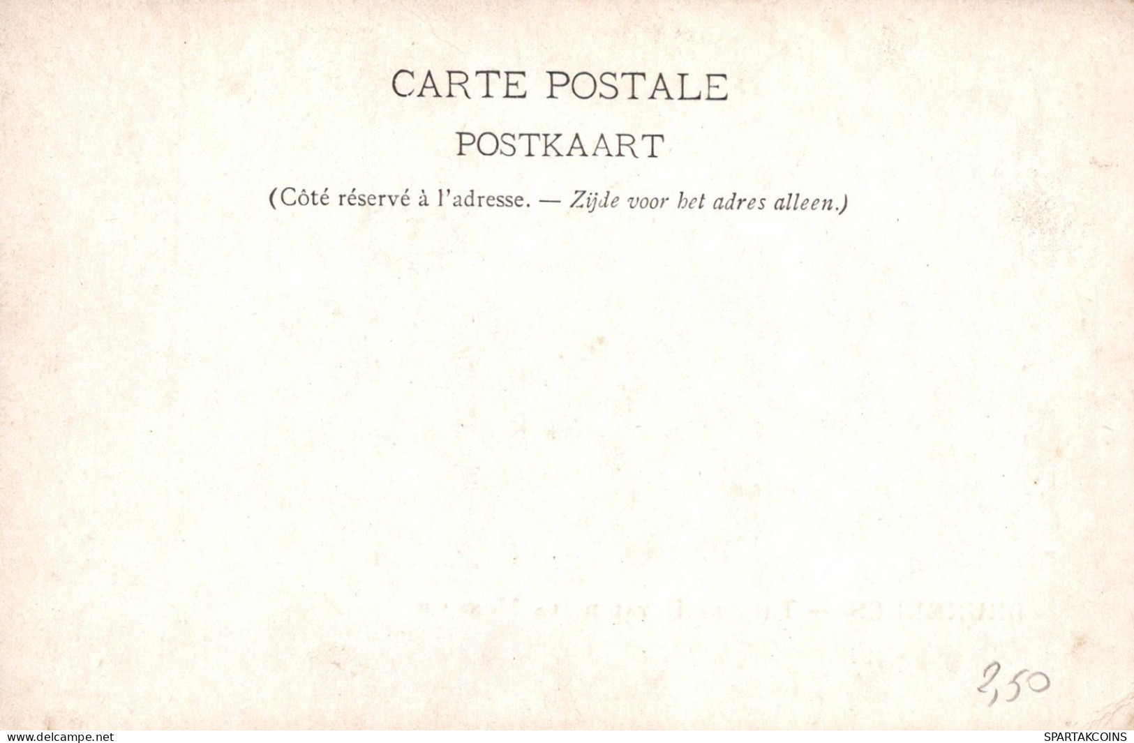BÉLGICA BRUSELAS Postal CPA #PAD589.ES - Bruxelles-ville