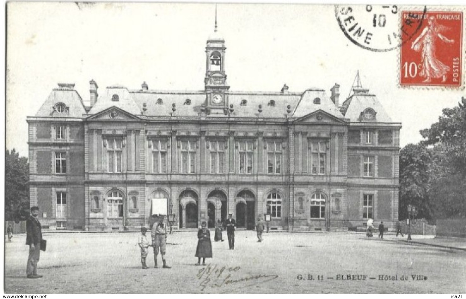 FRANCE: ELBEUF: Hôtel De Ville - Elbeuf