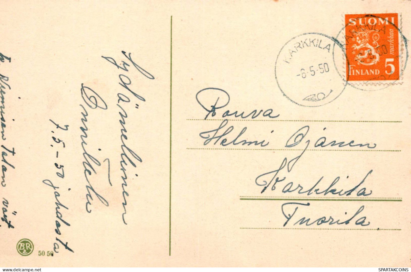 FLORES Vintage Tarjeta Postal CPA #PKE550.ES - Flowers