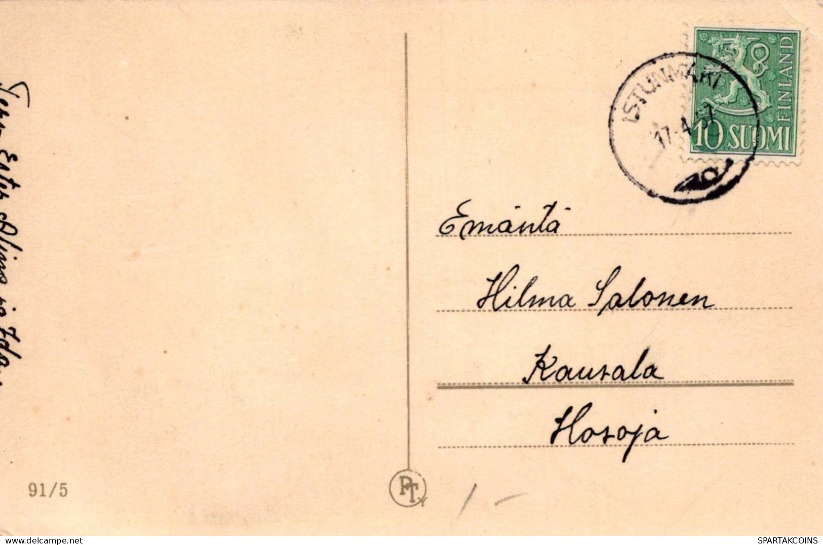 PASCUA NIÑOS HUEVO Vintage Tarjeta Postal CPA #PKE360.ES - Pâques