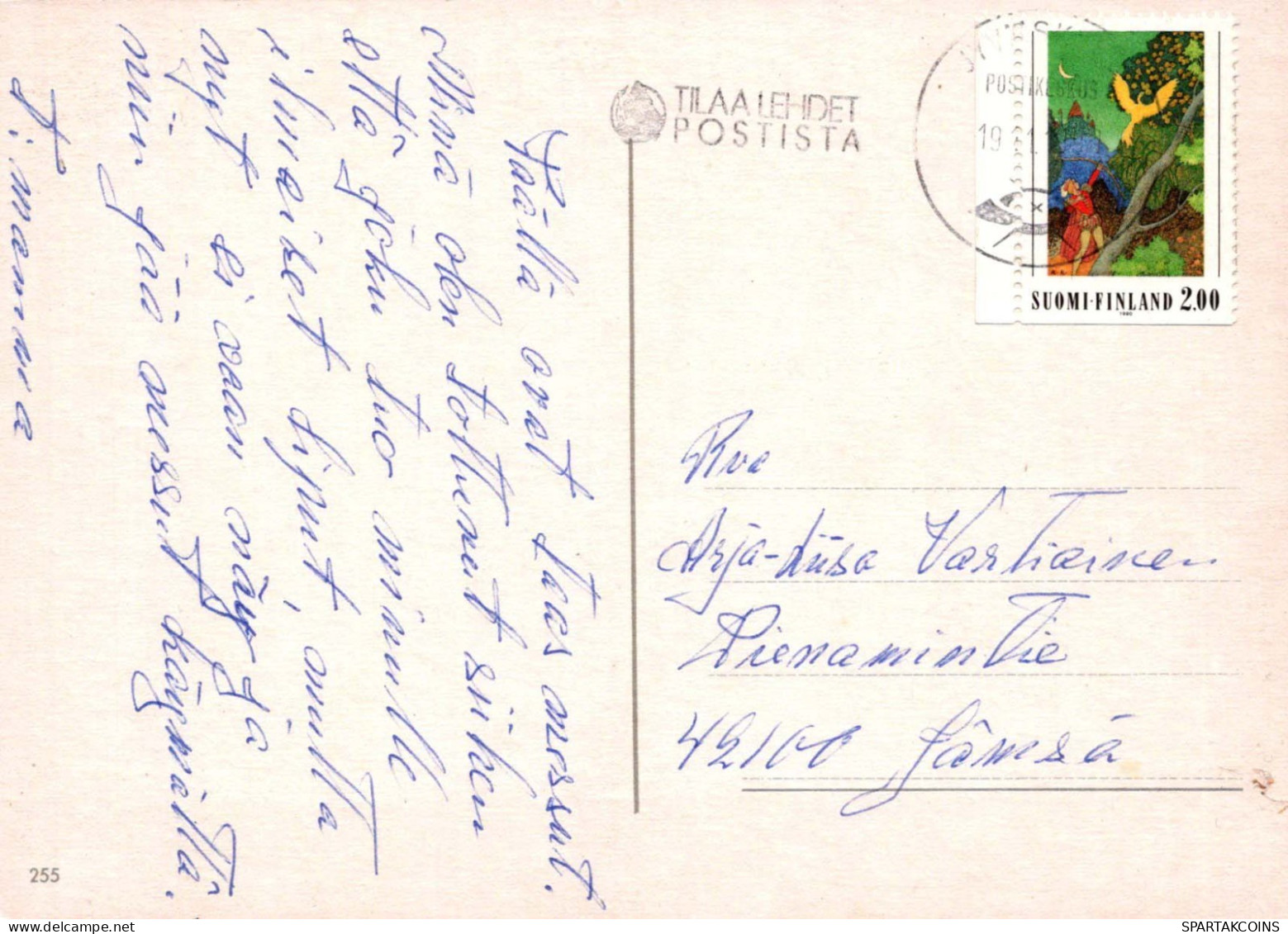 PERRO Animales Vintage Tarjeta Postal CPSM #PBQ570.ES - Chiens