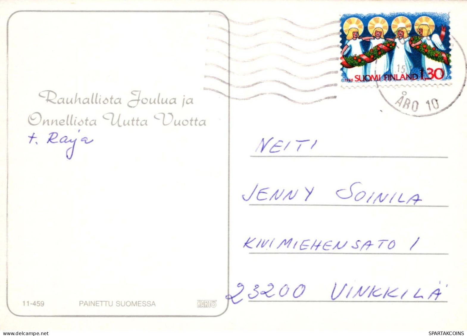 Virgen María Virgen Niño JESÚS Navidad Religión Vintage Tarjeta Postal CPSM #PBP990.ES - Jungfräuliche Marie Und Madona