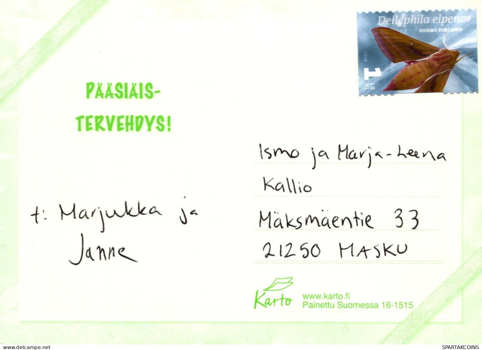 PASCUA POLLO HUEVO Vintage Tarjeta Postal CPSM #PBO663.ES - Easter