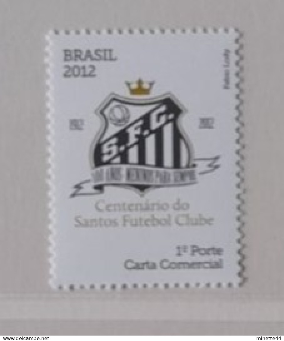 BRESIL BRASIL 2012  MNH**   FOOTBALL FUSSBALL SOCCER CALCIO VOETBAL FUTBOL FUTEBOL FOOT FOTBAL - Unused Stamps