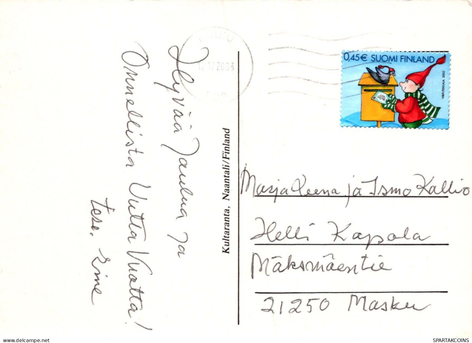 PINTURA FINLANDIA Vintage Tarjeta Postal CPSM #PAV625.ES - Peintures & Tableaux