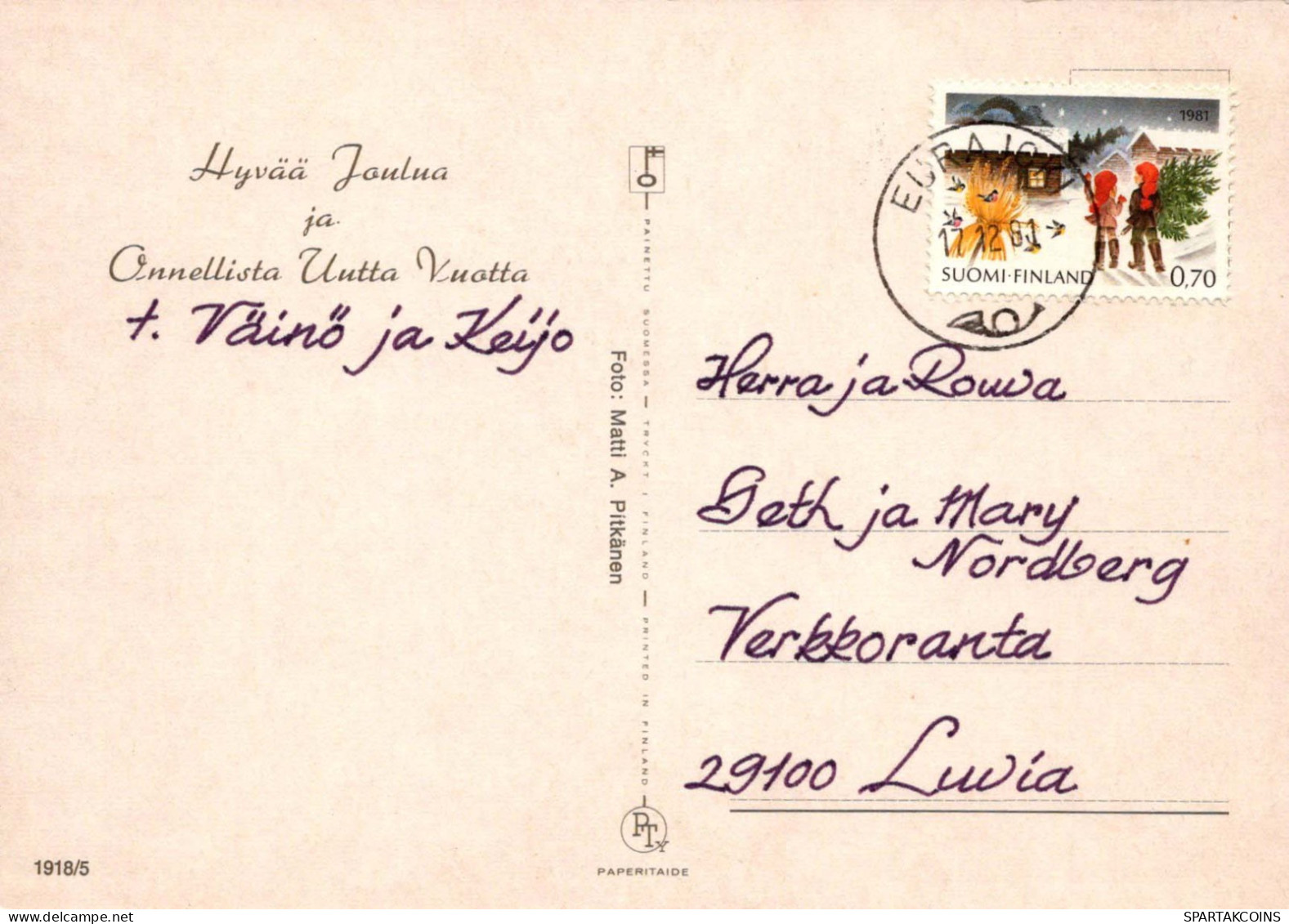 FLORES Vintage Tarjeta Postal CPSM #PAS389.ES - Bloemen