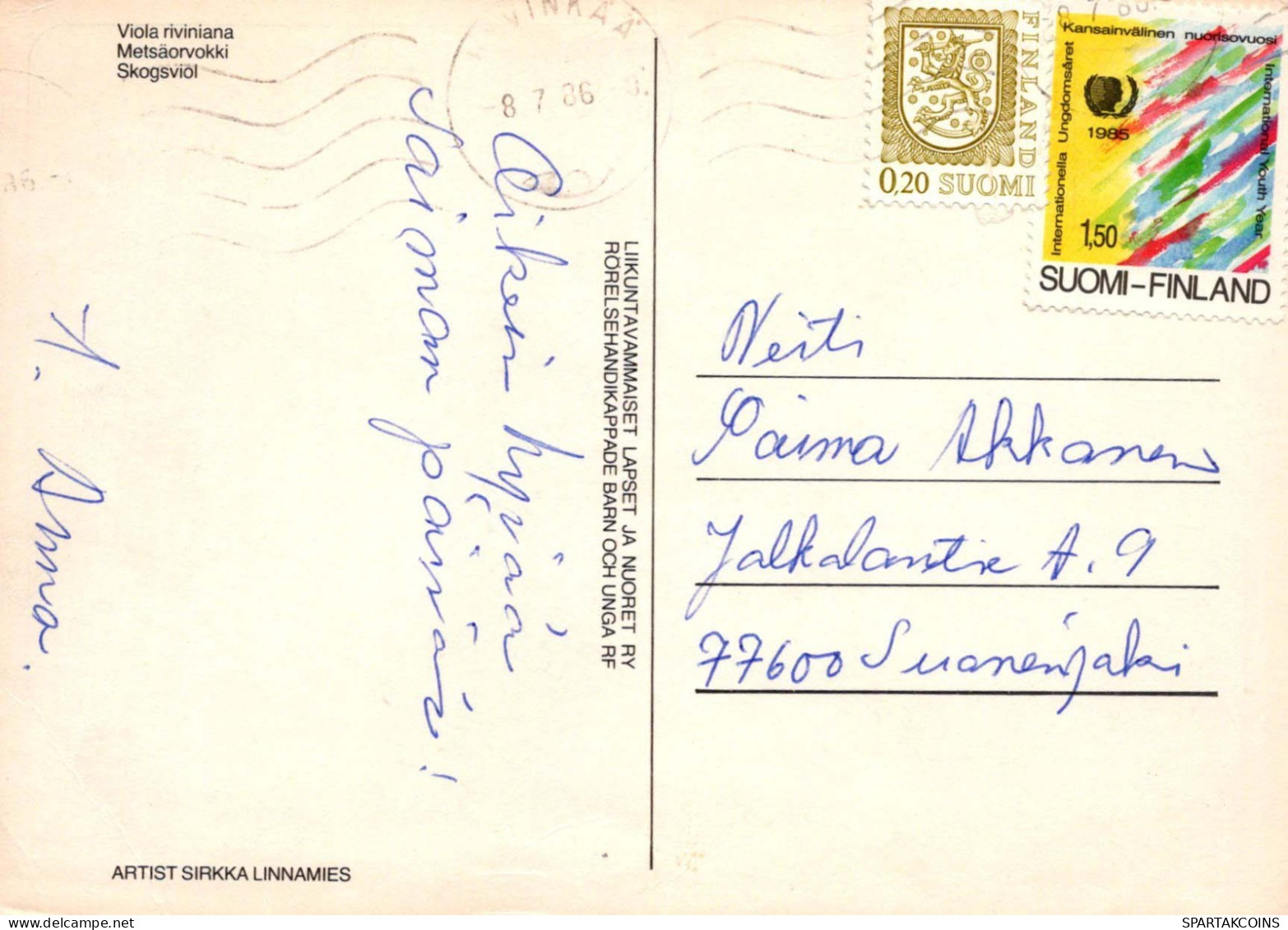 FLORES Vintage Tarjeta Postal CPSM #PAS509.ES - Bloemen