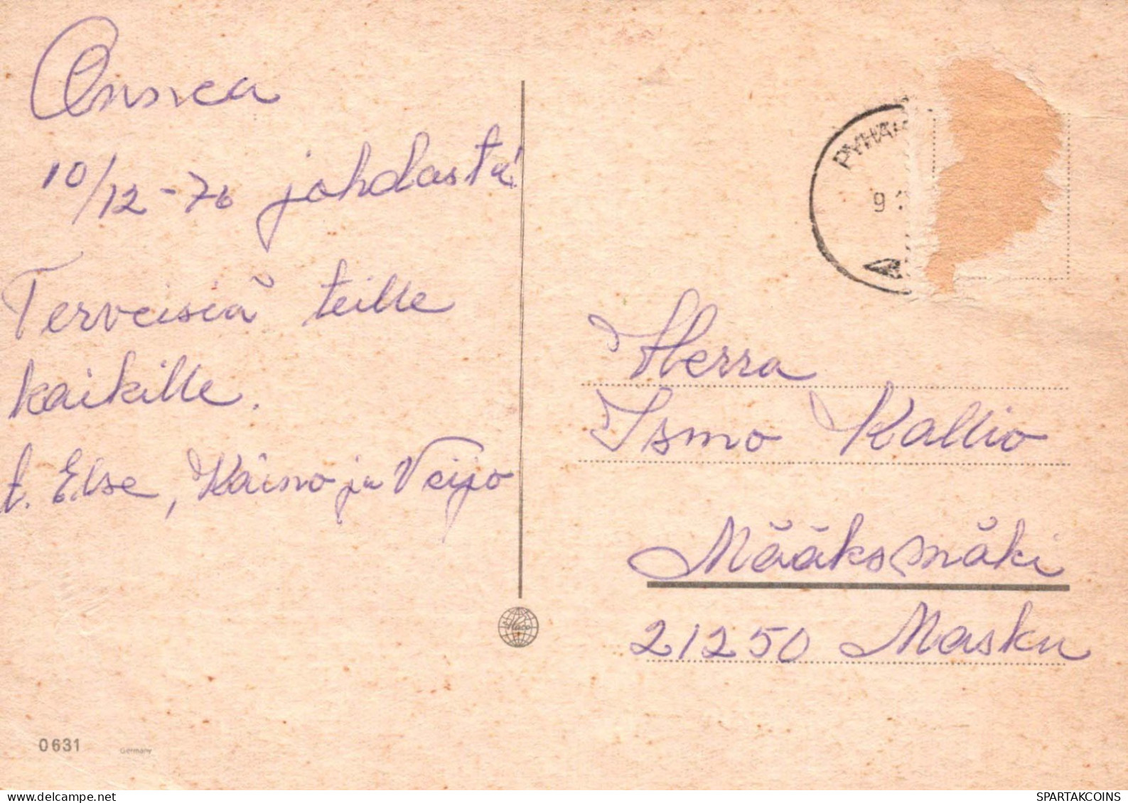 FLORES Vintage Tarjeta Postal CPSM #PAS089.ES - Fleurs