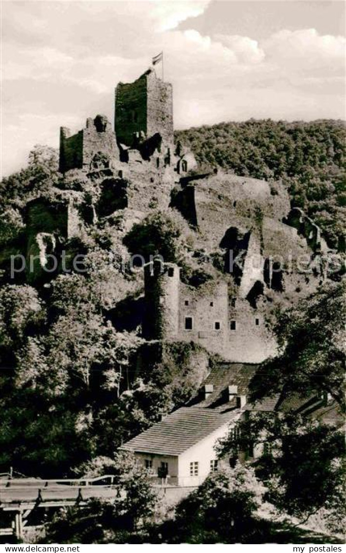 72893136 Manderscheid Eifel Niederburg Ruine Manderscheid - Manderscheid