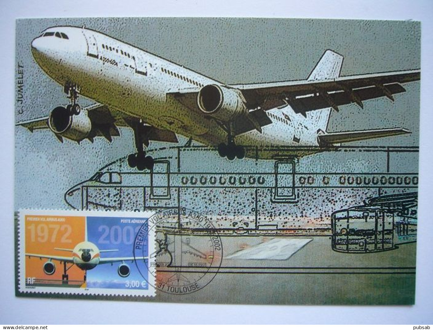 Avion / Airplane / AIRBUS / Airbus A300 / Carte Maximum - 1946-....: Era Moderna