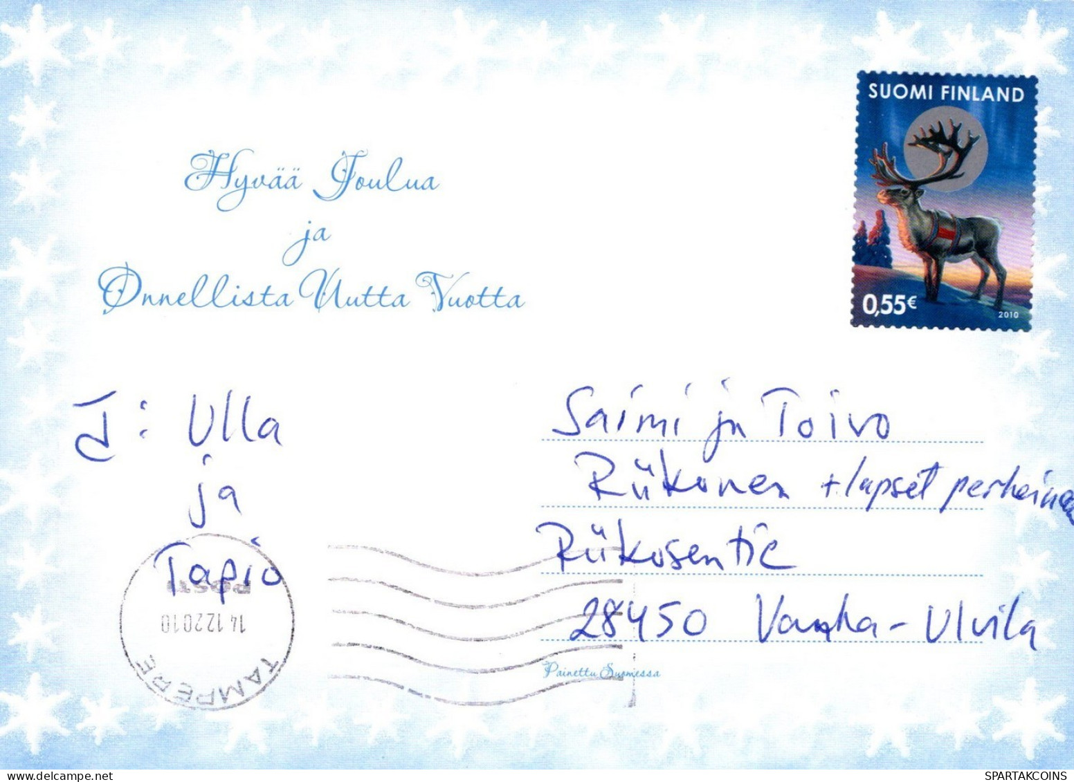 ÁNGEL NAVIDAD Vintage Tarjeta Postal CPSM #PAH508.ES - Engel