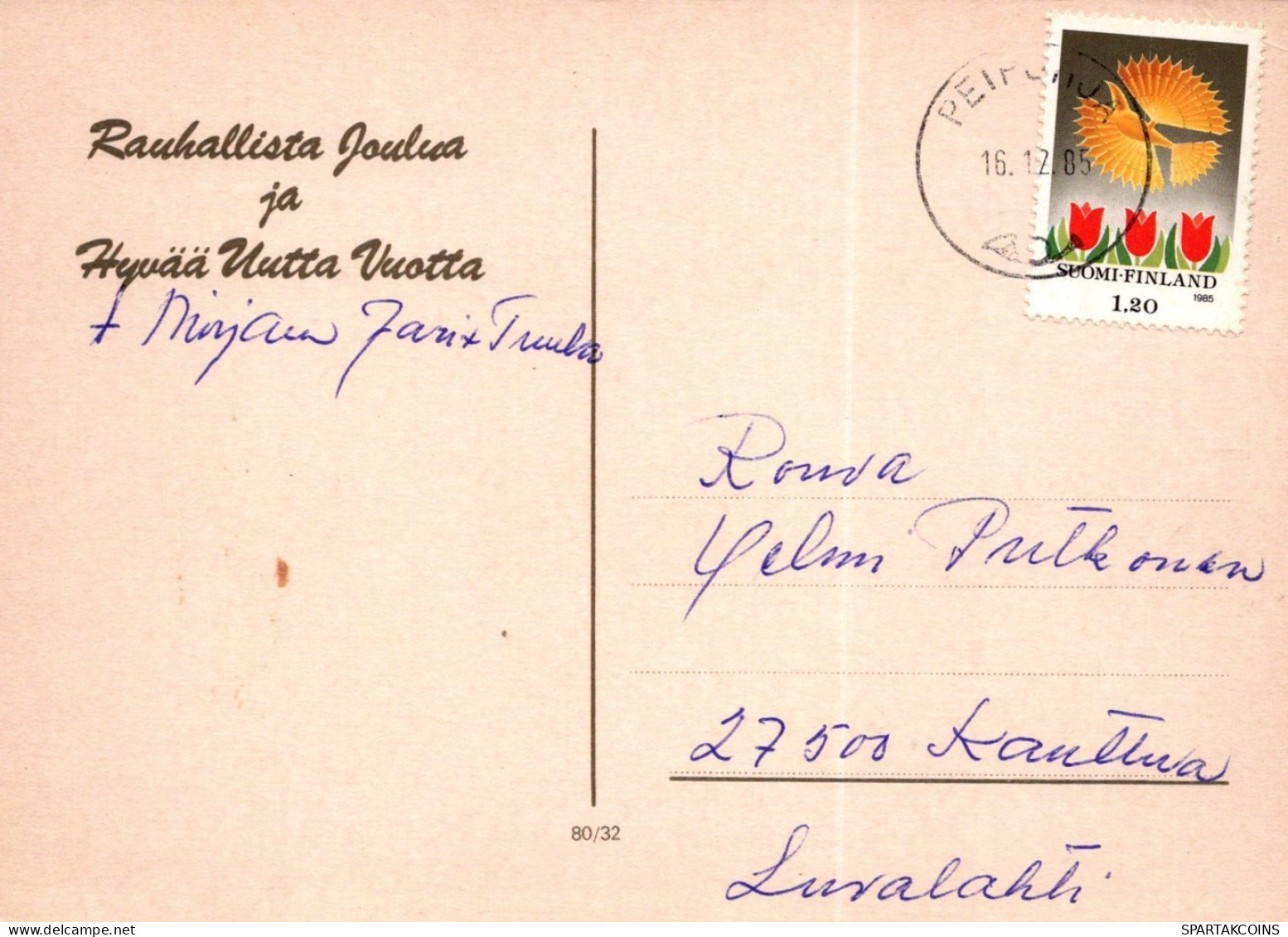 ÁNGEL NAVIDAD Vintage Tarjeta Postal CPSM #PAH569.ES - Angels