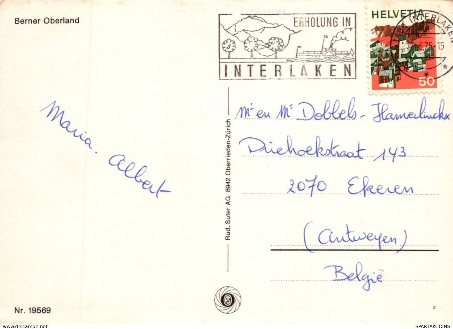 TREN TRANSPORTE Ferroviario Vintage Tarjeta Postal CPSM #PAA937.ES - Eisenbahnen