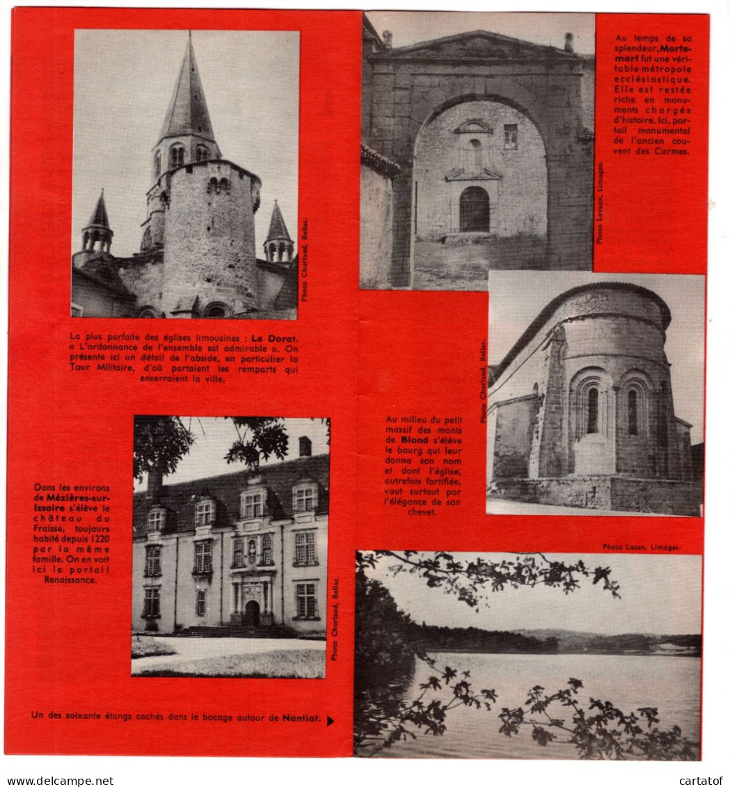 Région De BELLAC .  - Toeristische Brochures