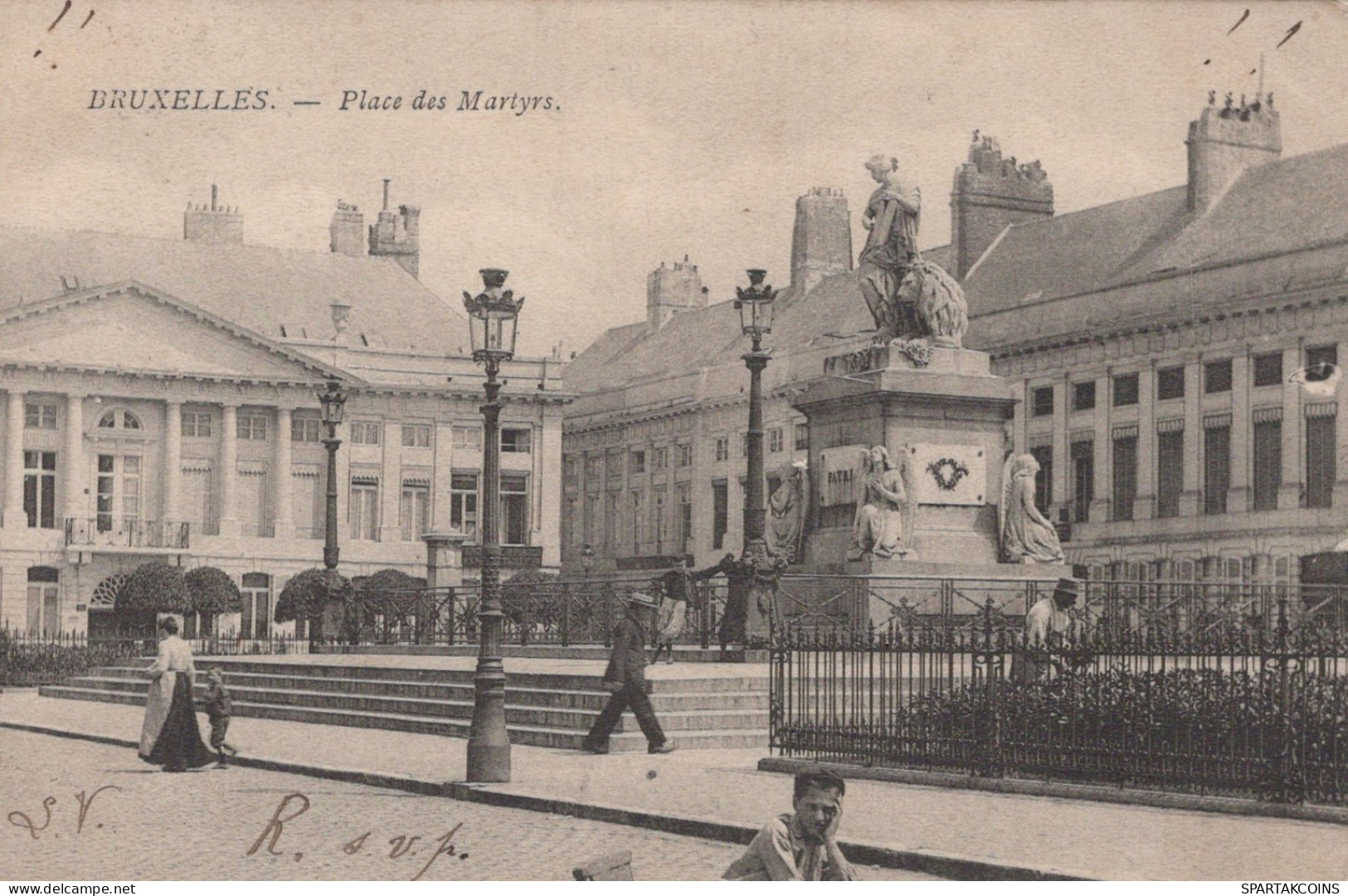 BELGIQUE BRUXELLES Carte Postale CPA #PAD978.FR - Brussel (Stad)