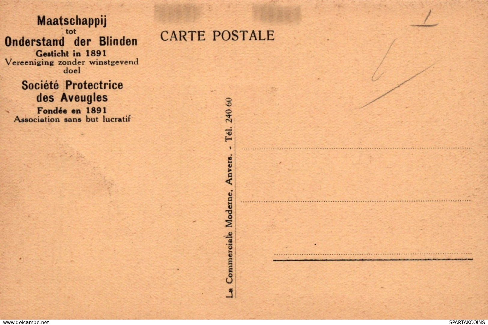 BELGIQUE ANVERS Carte Postale CPA #PAD334.FR - Antwerpen