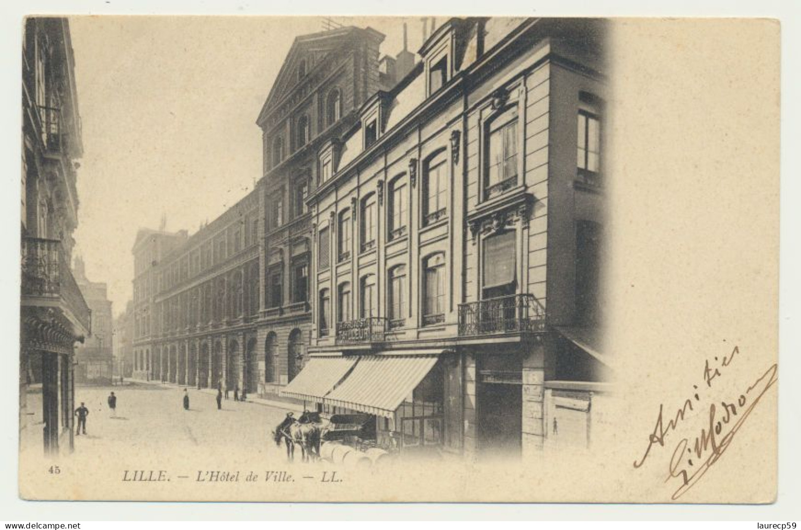 LILLE - L'hôtel De Ville - Animée - Lille