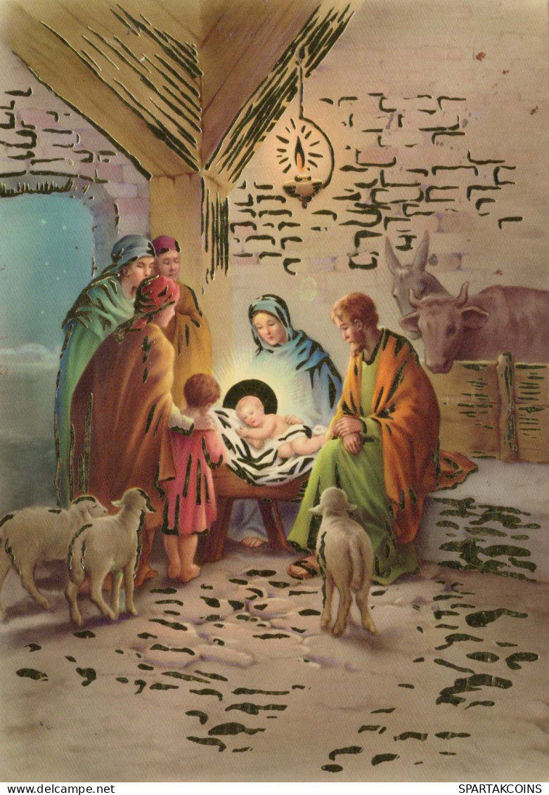 Vierge Marie Madone Bébé JÉSUS Noël Religion #PBB698.FR - Maagd Maria En Madonnas