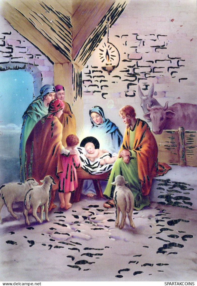 Vierge Marie Madone Bébé JÉSUS Noël Religion #PBB698.FR - Vierge Marie & Madones