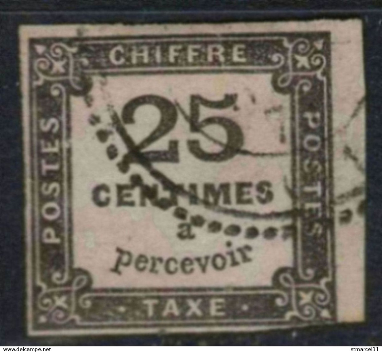 GRANDE RARETE OBLI CàD Type 22 Sur  N°5A TBE Signé Cote 220 € - 1859-1959 Used