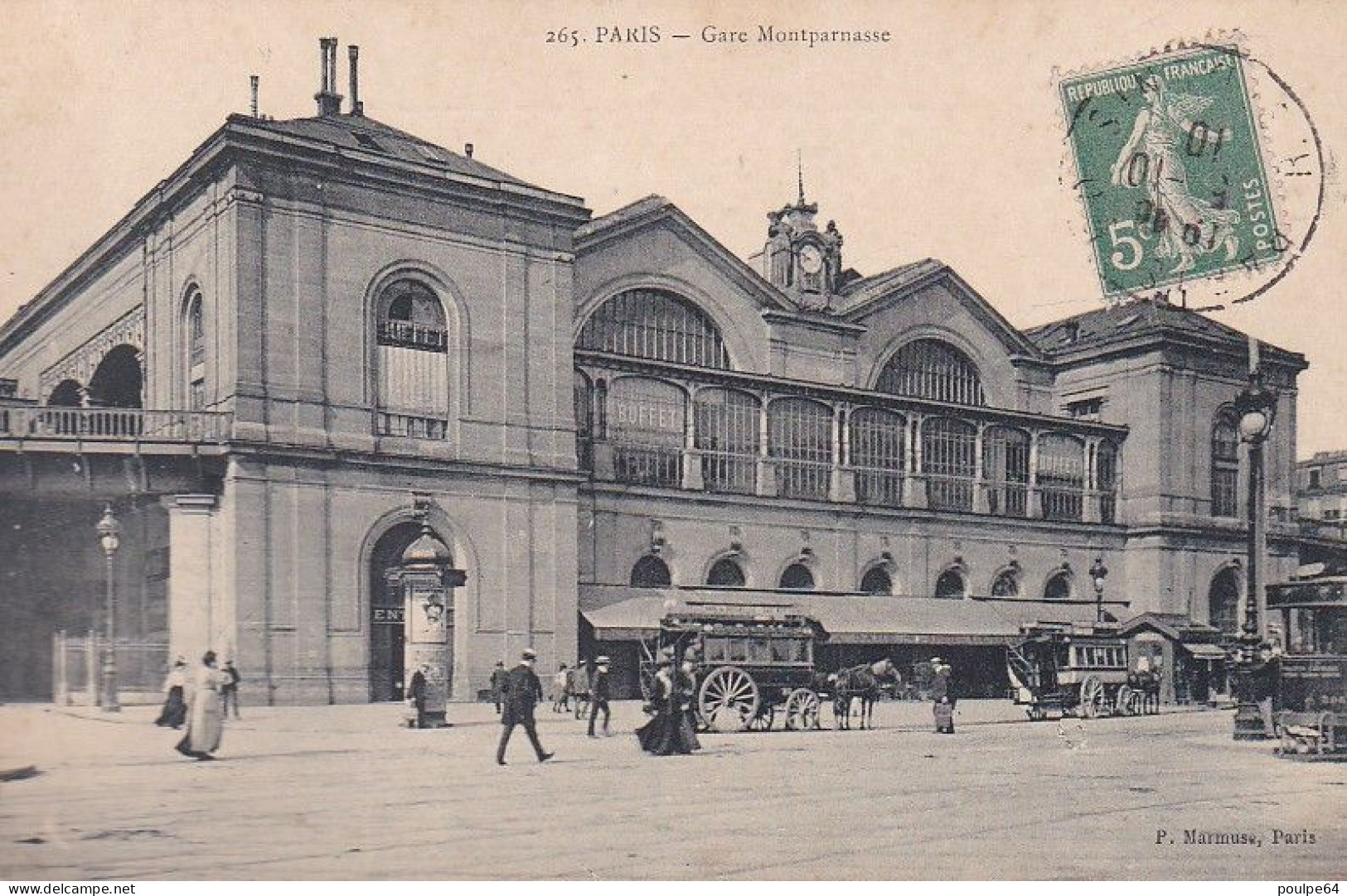 La Gare Montparnasse : Vue Extérieure - Métro Parisien, Gares