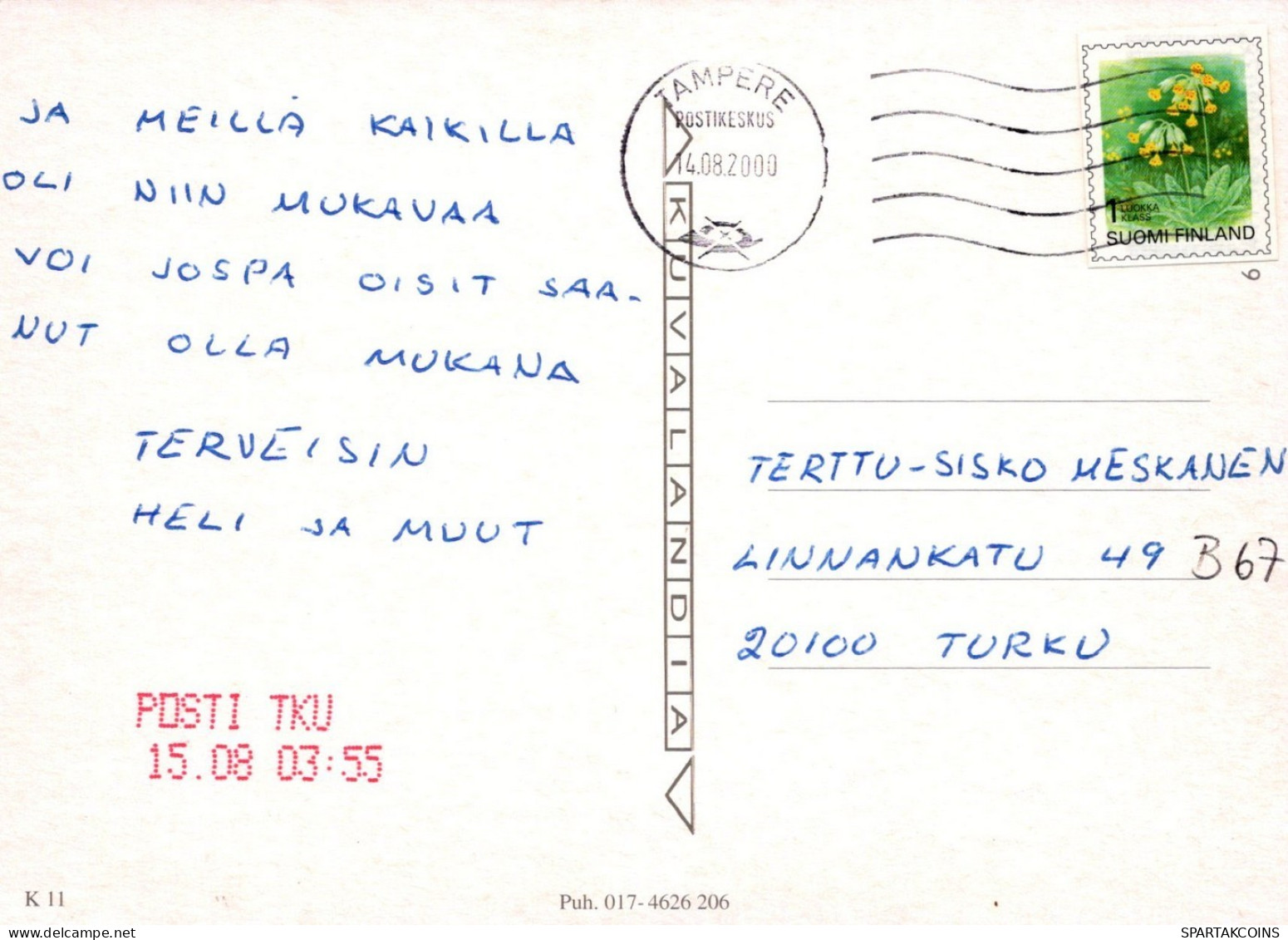 CHIEN Animaux Vintage Carte Postale CPSM #PAN546.FR - Chiens