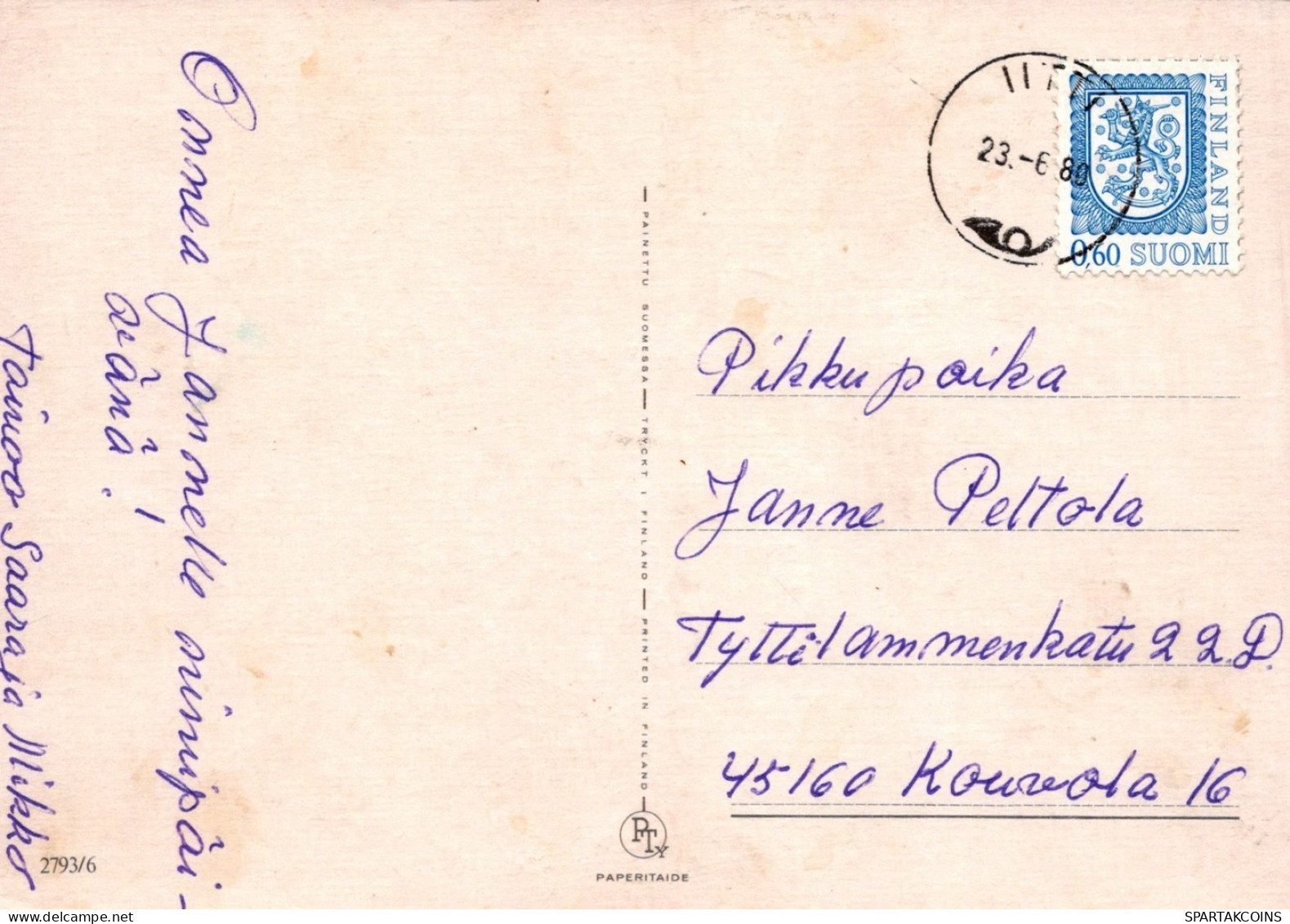 CHIEN Animaux Vintage Carte Postale CPSM #PAN744.FR - Chiens