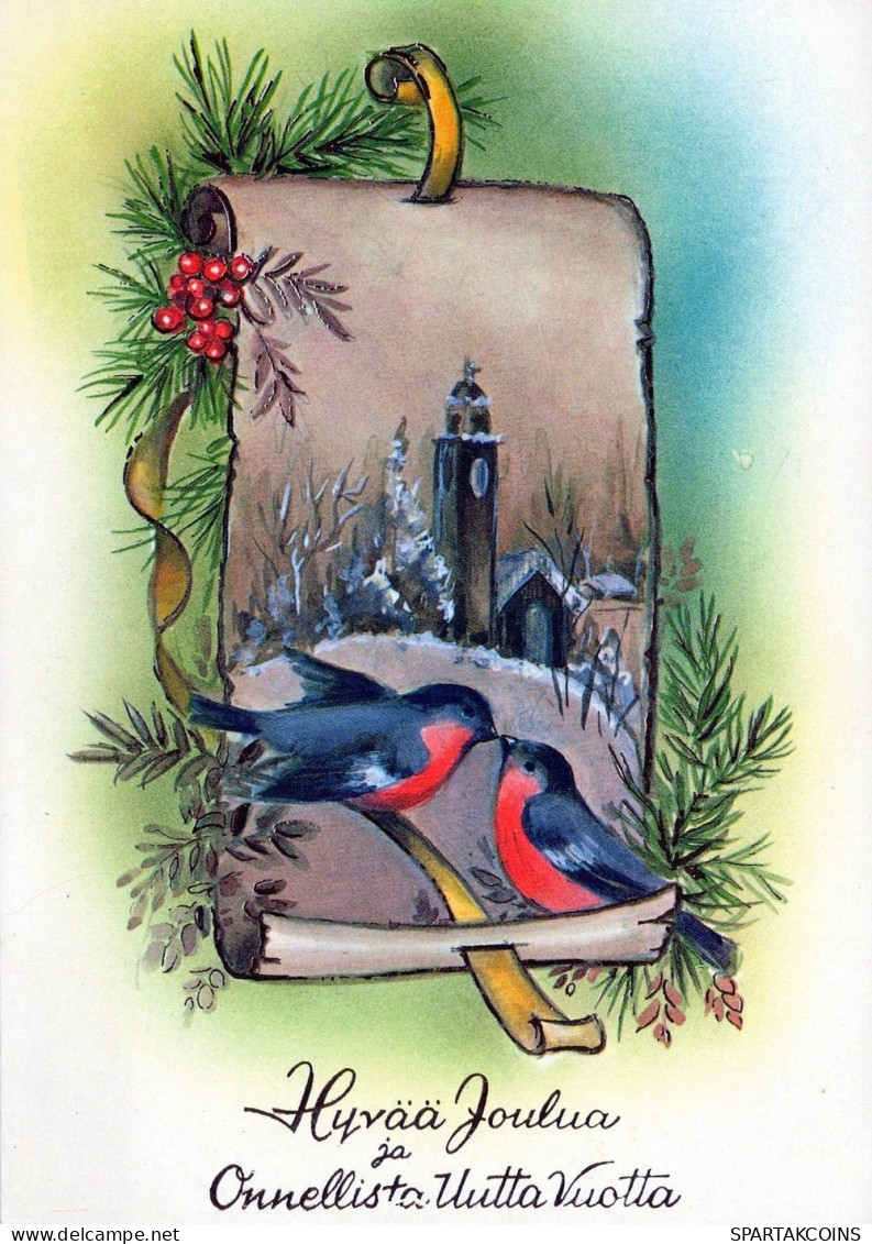 OISEAU Animaux Vintage Carte Postale CPSM #PAM986.FR - Vögel