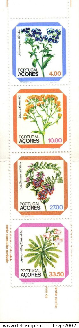 Portugal Azoren 1982 - Markenheftchen Mi.Nr. 2 - Postfrisch MNH - Blumen Flowers - Autres & Non Classés