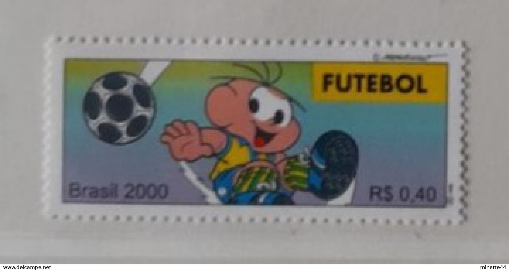 BRESIL BRASIL 2000  MNH**   FOOTBALL FUSSBALL SOCCER CALCIO VOETBAL FUTBOL FUTEBOL FOOT FOTBAL - Ongebruikt