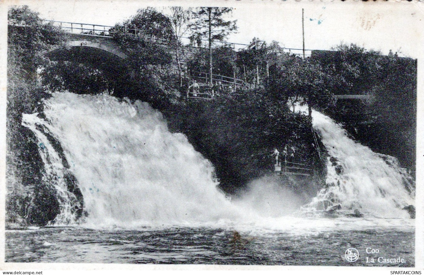 BELGIUM COO WATERFALL Province Of Liège Postcard CPA #PAD202.GB - Stavelot