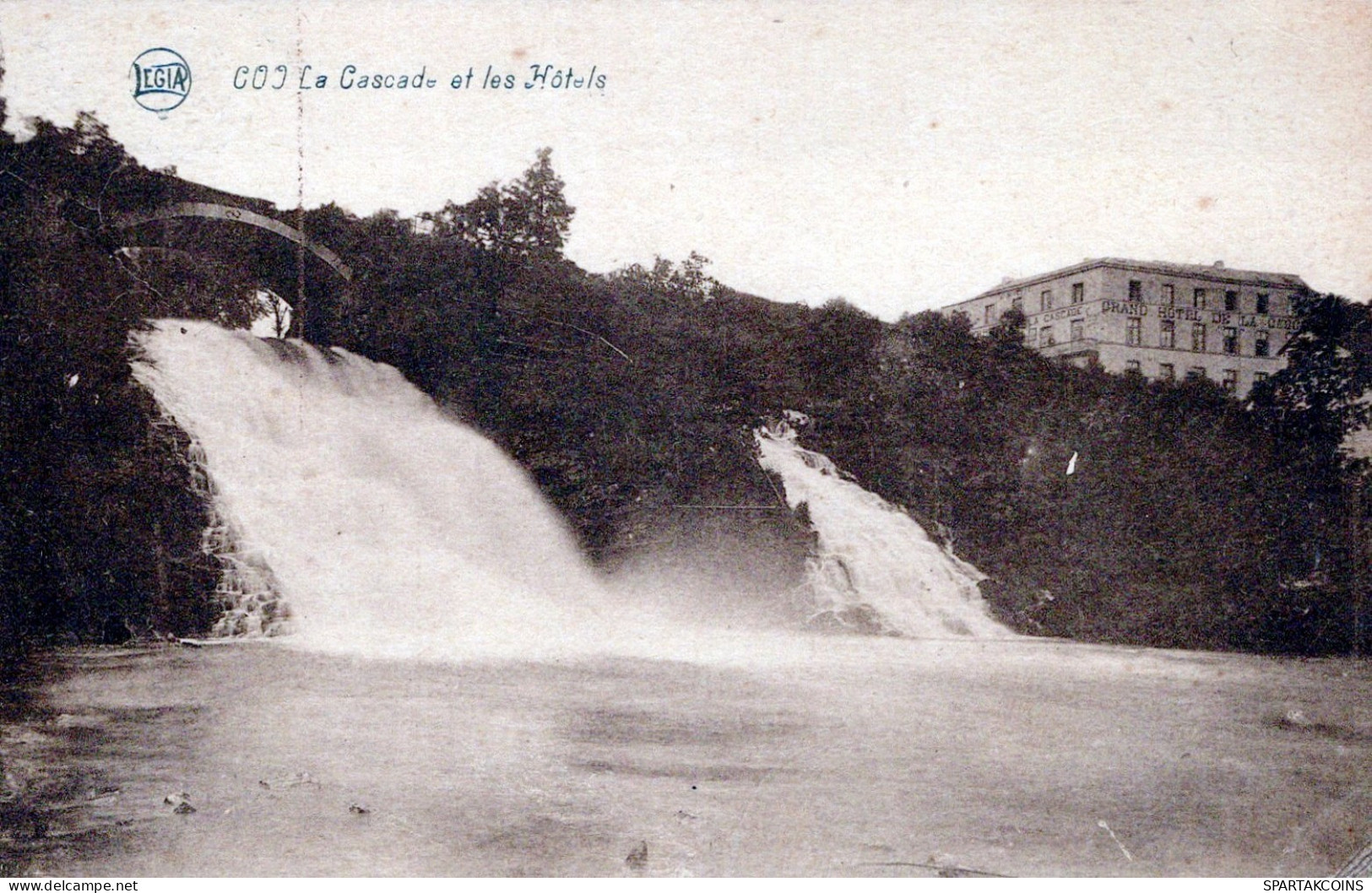 BELGIUM COO WATERFALL Province Of Liège Postcard CPA #PAD140.GB - Stavelot