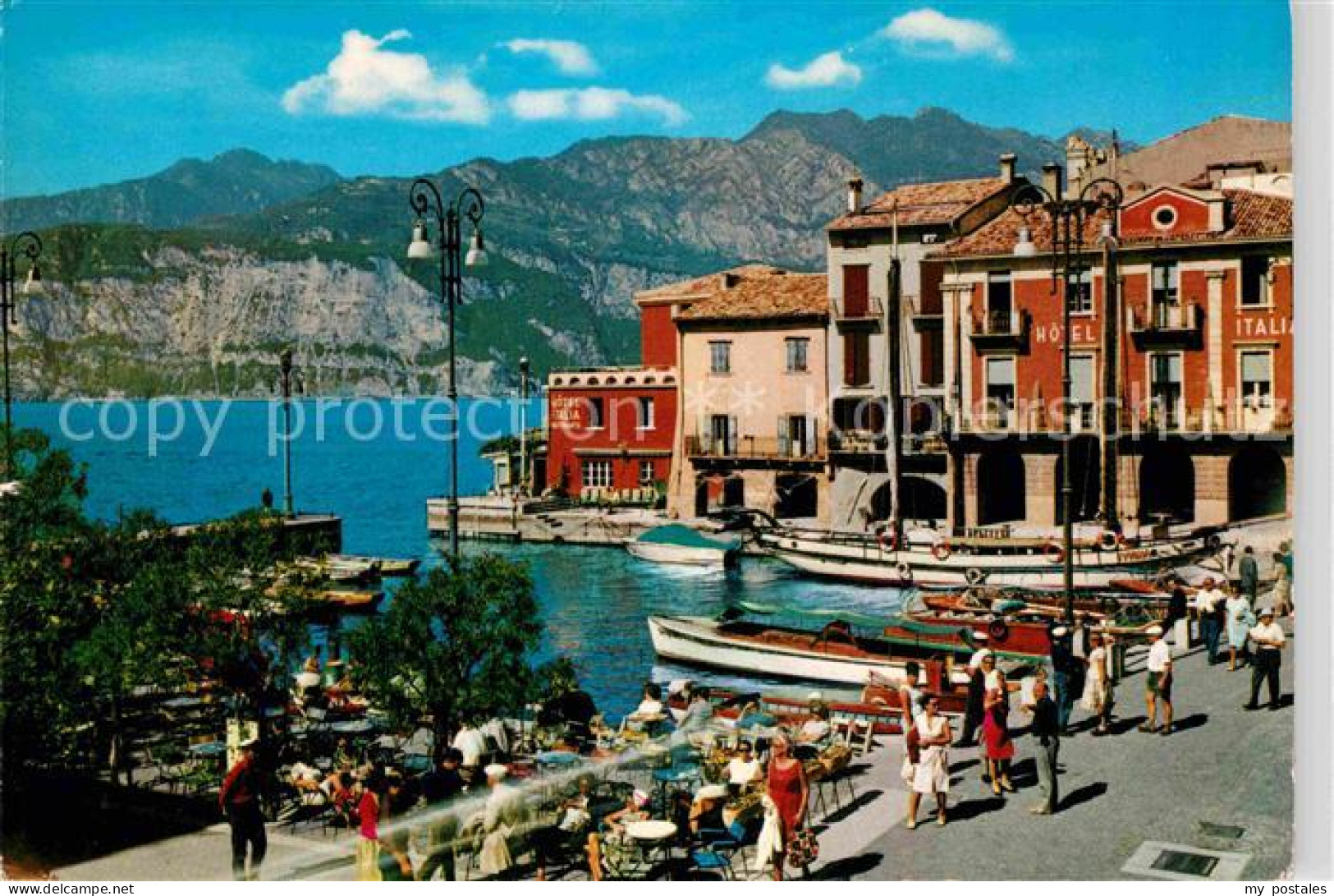 72892921 Malcesine Lago Di Garda Il Porto Malcesine - Autres & Non Classés