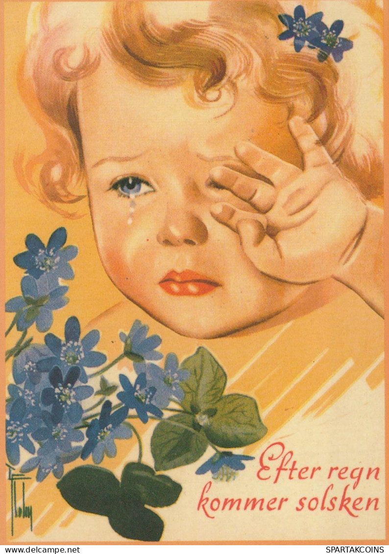 CHILDREN Portrait Vintage Postcard CPSM #PBU782.GB - Retratos